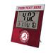 Keyscaper Alabama Crimson Tide Color Block Personalized Digital Desk Clock