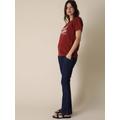 Maternity Flare Jeans, Gaetan by ENVIE DE FRAISE stone