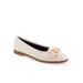 Women's Bia Casual Flat by Aerosoles in Eggnog Leather (Size 10 M)