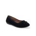 Women's Homebet Casual Flat by Aerosoles in Black Faux Suede (Size 8 M)