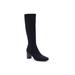 Women's Micah Tall Calf Boot by Aerosoles in Black Fabric (Size 10 M)