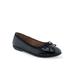 Women's Homebet Casual Flat by Aerosoles in Black Patent Pewter (Size 8 1/2 M)