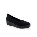 Women's Cowley Casual Flat by Aerosoles in Black Stretch (Size 7 M)