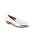 Women's Bia Casual Flat by Aerosoles in Eggnog Leather (Size 7 1/2 M)