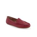 Wide Width Women's Overdrive Casual Flat by Aerosoles in Red Leather (Size 7 1/2 W)