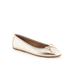 Women's Pia Casual Flat by Aerosoles in Soft Gold (Size 7 M)