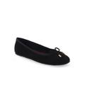 Women's Pia Casual Flat by Aerosoles in Black Suede (Size 10 1/2 M)