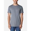 Columbia Mens City Grey Heather Tech Trail Graphic T-Shirt