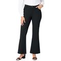 Plus Size Women's Classic Denim Flare by Jessica London in Black (Size 16 W)