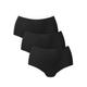 High-Waist-Slip ANITA SINCE 1886 "Essential High-Waist- Slip 3-er Pack" Gr. L/XL, 3 St., schwarz Damen Unterhosen Slips