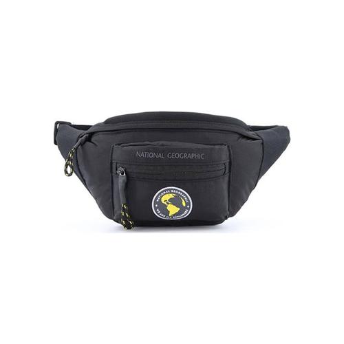 „Gürteltasche NATIONAL GEOGRAPHIC „“New Explorer““ Gr. B/H/T: 6 cm x 16 cm x 31 cm, schwarz Taschen Gürteltaschen Bauchtasche“