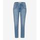 5-Pocket-Jeans BRAX "Style MERRIT S" Gr. 40, Normalgrößen, blau (hellblau) Damen Jeans 5-Pocket-Jeans