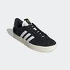Sneaker ADIDAS SPORTSWEAR "VL COURT 3.0", Gr. 37, schwarz-weiß (core schwarz, cloud weiß, gold metallic), Leder, Synthetik, sportlich, Schuhe Retrosneaker, inspiriert vom Design des adidas samba
