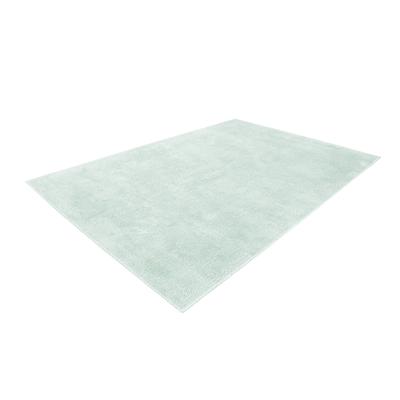 Teppich KAYOOM "Bali 110", blau (pastellblau), B:200cm H:40mm L:290cm, Polyester, Teppiche, flauschig und weich, UNI-Farben, hochflorig, hochwertiges Material Image