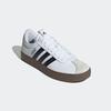 Sneaker ADIDAS SPORTSWEAR "VL COURT 3.0", Gr. 43, schwarz-weiß (cloud weiß, core schwarz, grau one), Synthetik, Leder, sportlich, Schuhe, inspiriert vom Design des adidas samba, Topseller
