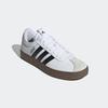 Sneaker ADIDAS SPORTSWEAR "VL COURT 3.0", Gr. 46, schwarz-weiß (cloud weiß, core schwarz, grau one), Synthetik, Leder, sportlich, Schuhe, inspiriert vom Design des adidas samba, Topseller