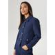 Kurzblazer ANISTON SELECTED Gr. 42, blau (dunkelblau) Damen Blazer