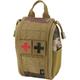 Beuteltasche BRANDIT "Unisex Molle First Aid Pouch Premium" Gr. one size, grün (tactical camo) Taschen