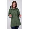 Regenjacke DEPROC ACTIVE "Friesennerz WIZZARD PEAK WOMEN UMBR", Damen, Gr. 34 (XS), grün, Obermaterial: 100% Polyurethan; Futter: 100% Polyester, casual, figurumspielend, Langarm gerader Abschluss mit Druckknopf, Jacken, auch in Großen Größen...