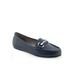 Women's Day Drive Casual Flat by Aerosoles in Navy (Size 7 1/2 M)