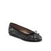 Women's Homebet Casual Flat by Aerosoles in Black Snake (Size 11 M)