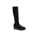 Women's Cecina Tall Calf Boot by Aerosoles in Black Faux Suede (Size 5 1/2 M)