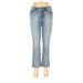 Jennifer Lopez Jeans - High Rise Boot Cut Boot Cut: Blue Bottoms - Women's Size 6 - Sandwash