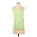 Athleta Active Tank Top: Green Activewear - Women's Size Small