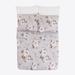 Jessica Simpson Leopard Floral 3-Piece Microfiber Quilt Set