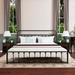 Goutwel Metal Bed Frame Victorian Vintage Style Headboard and Footboard