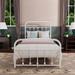 Goutwel Metal Bed Frame Victorian Vintage Style Headboard and Footboard