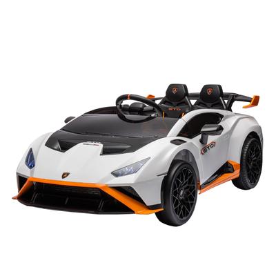 Lamborghini children's electric four-wheel four-wheel drive with remote baby seating toy car