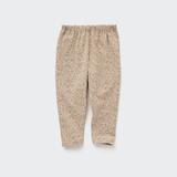 Kid's Relaxed Fit Leggings | Beige | Age 12-18M | UNIQLO US