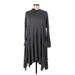 Mi ami Casual Dress - Sweater Dress: Gray Dresses - Women's Size Medium