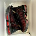 Nike Shoes | Nike Lebron 17 Xvii Men’s Sneakers Black & Red Euc | Color: Black/Red | Size: 7.5
