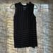 Nine West Tops | Nine West Black And White Stripe Tank Top Blouse Size S | Color: Black/White | Size: S