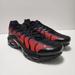 Nike Shoes | Nike Air Max Plus Red/Black (Fb8024-600) 4.5y/ 6women’s | Color: Black/Red | Size: 6