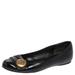 Gucci Shoes | Gucci Black Patent Leather Hysteria Ballet Flats Size 36 | Color: Black | Size: 36