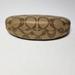 Coach Accessories | Coach Signature Clamshell Hard Case Eyeglasses Sunglasses Case | Color: Brown/Tan | Size: Os