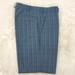 Nike Shorts | Nike Golf Dri-Fit Men's Shorts Plaid Gray Blue Athletic Size 34 In | Color: Blue/Gray | Size: 34