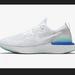 Nike Shoes | New Women's Nike Epic React Flyknit 2 White/Aqua | Color: Blue | Size: Various