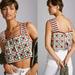 Anthropologie Tops | Anthropologie Maeve Granny Square Crochet Floral Tank Vest One Size | Color: Pink/White | Size: Os