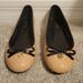 Michael Kors Shoes | Michael Kors Quilted Patent Ballet Flats 5 | Color: Black/Tan | Size: 5