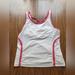 Nike Tops | Nike Athletic Tank Top With Built In Bra. L | Color: Pink/White | Size: L