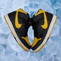 Nike Shoes | Nike Dunks Men's 9.5 W 11 Cmft University Gold Black Shoes Sneakers *Read Desc* | Color: Black/Gold | Size: 9.5