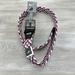 Nike Accessories | Nike Golf Multi-Weave Stretch Woven G-Flex Belt Multicolor Pink Sz Small 32 / 34 | Color: Gray/Pink | Size: 36