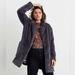 Anthropologie Jackets & Coats | Nwt Anthropologie X Maeve Lisanne Faux Fur Coat Women’s Sz Large | Color: Gray/Purple | Size: L