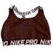 Nike Intimates & Sleepwear | Nike Pro Drifit Racerback Athletic Sports Bra Medium | Color: Brown | Size: M