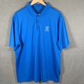 Nike Shirts | Nike Shirt Mens Xl Blue Golf Polo Short Sleeve Active Tpc San Antonio | Color: Blue | Size: Xl