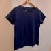 J. Crew Tops | J Crew Girlfriend Crewneck T Shirt | Color: Blue | Size: M